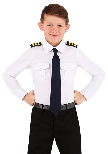 Kid's Pilot Shirt Costume 