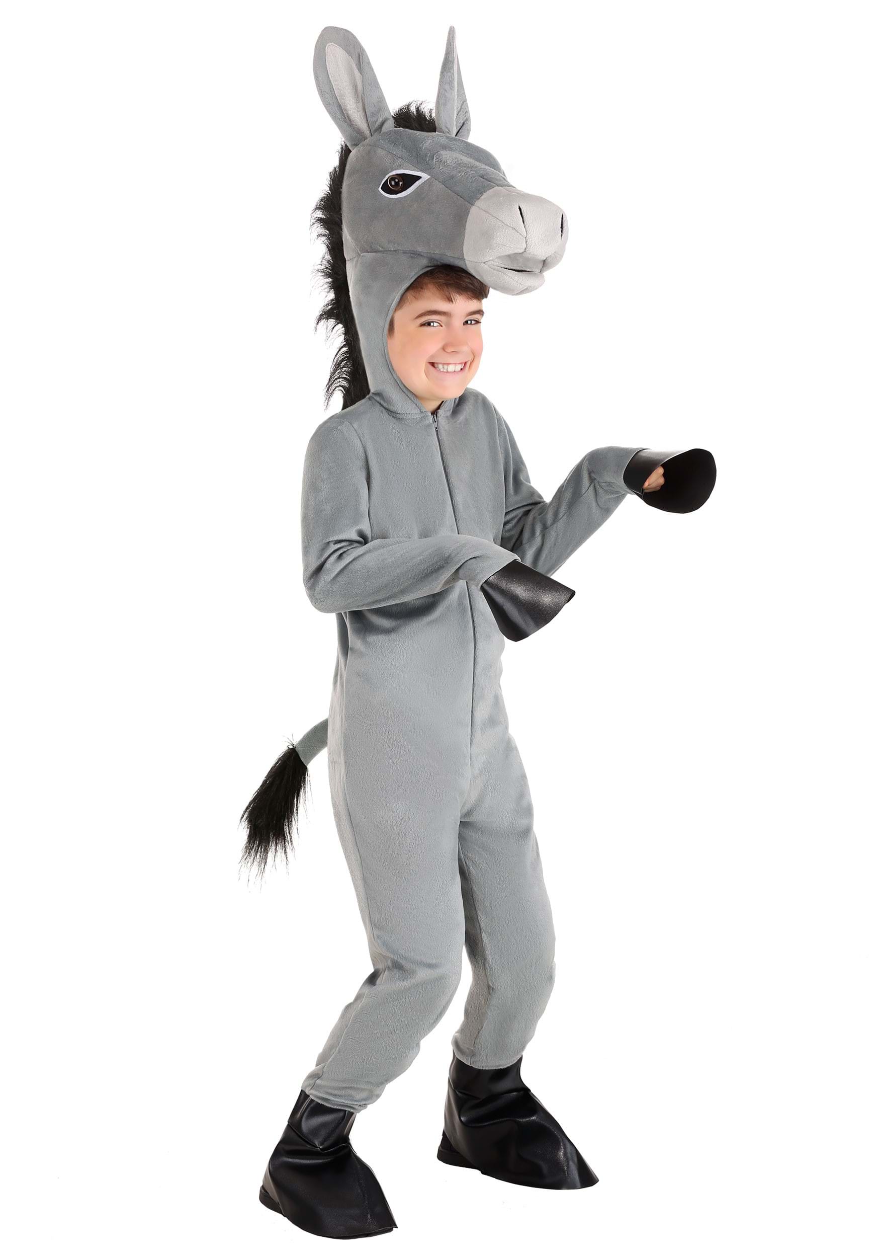 Photos - Fancy Dress FUN Costumes Donkey Costume for Kids Gray