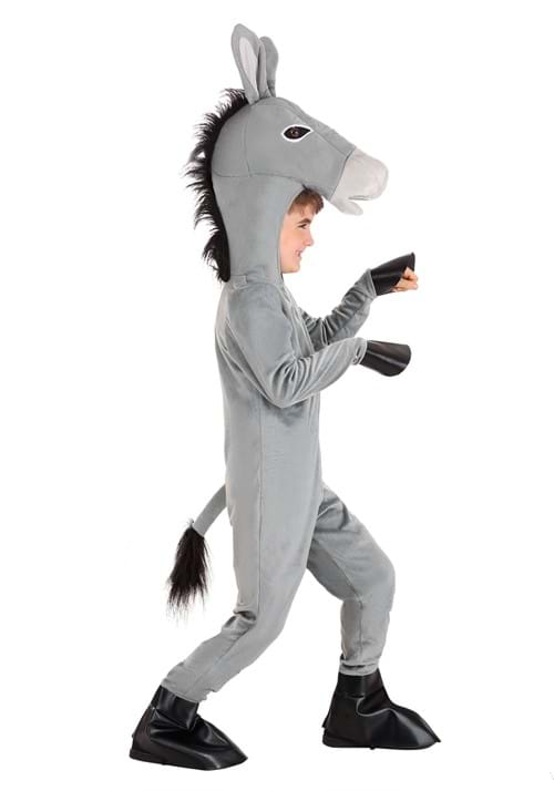 Small Donkey Costume For Kids, Gray