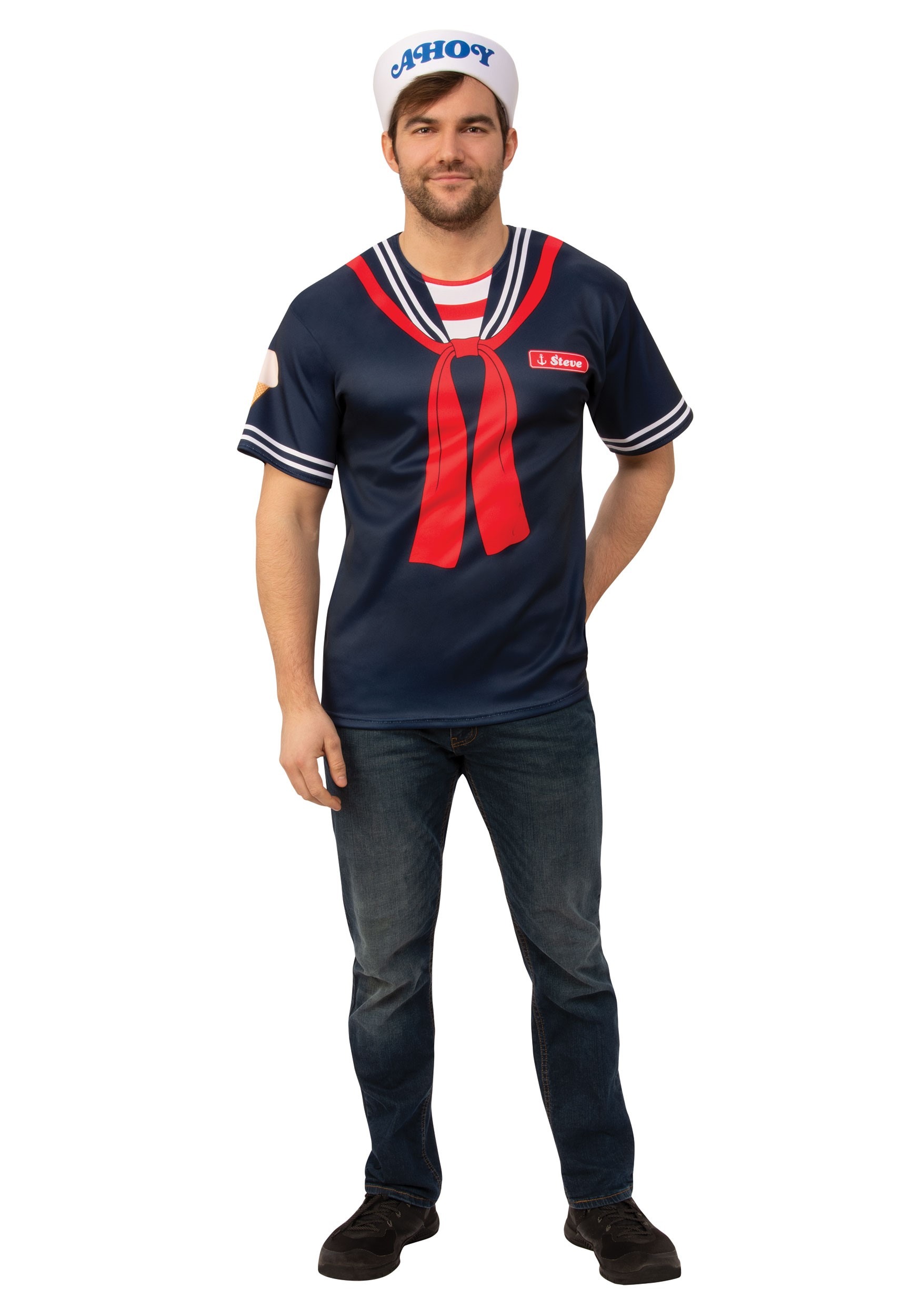 Stranger Things Scoops Ahoy Steve Adulto Multicolor Colombia