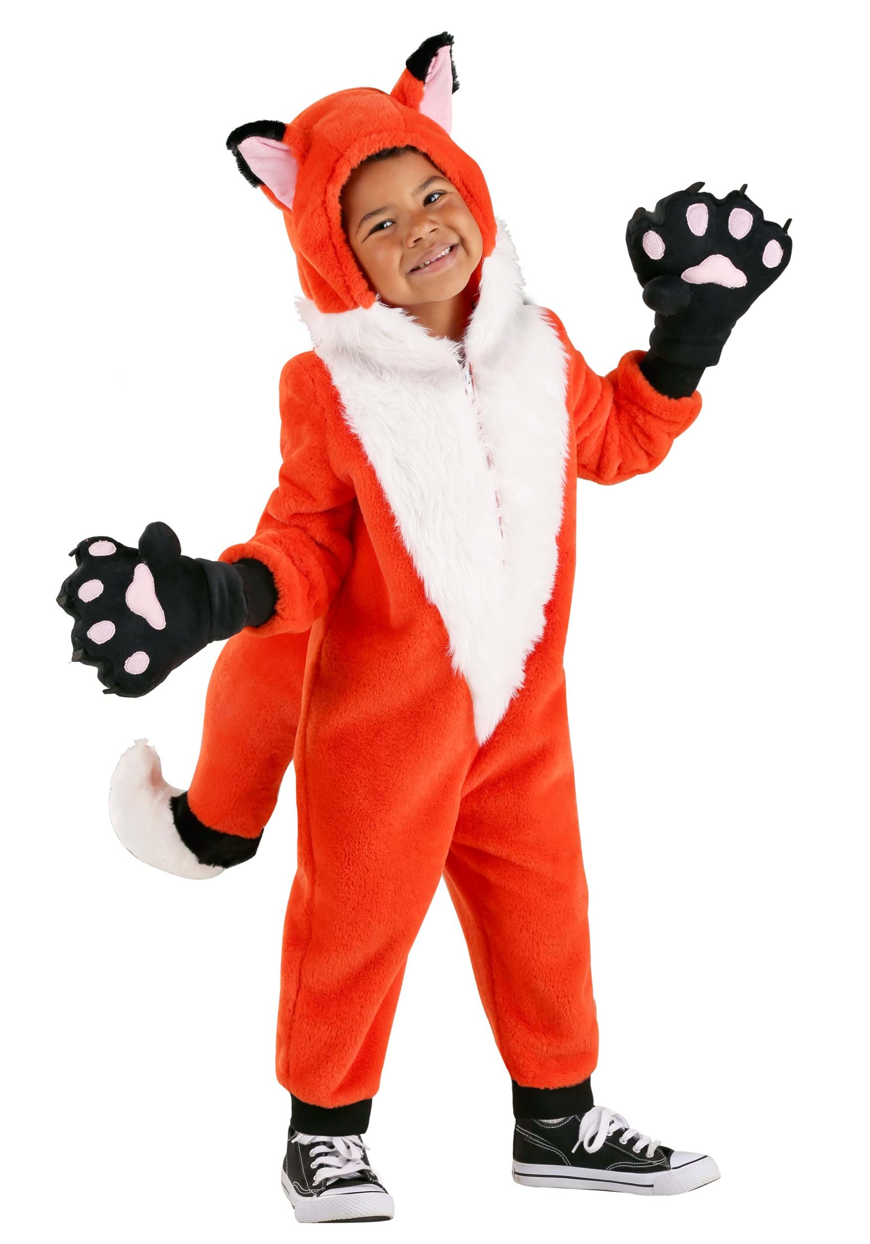 Photos - Fancy Dress Fox FUN Costumes Woodsy  Toddler Costume Black/Orange/White 