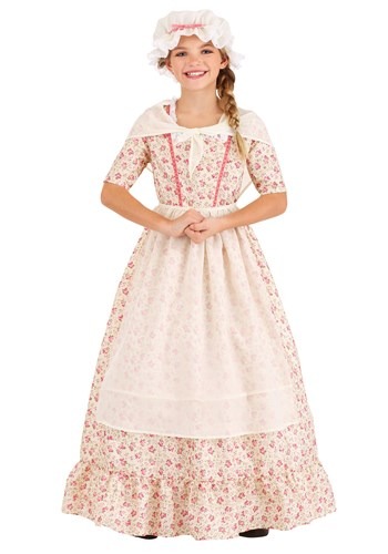 Kid's Colonial Girl Costume