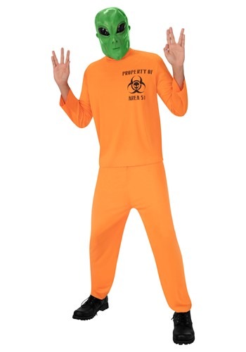 Adult Area 51 Escapee Costume