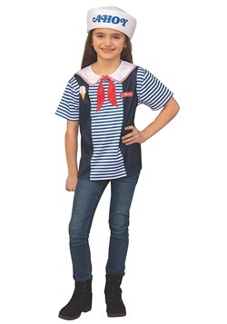 Stranger Things Robin's Scoops Ahoy Uniform Kids Costume