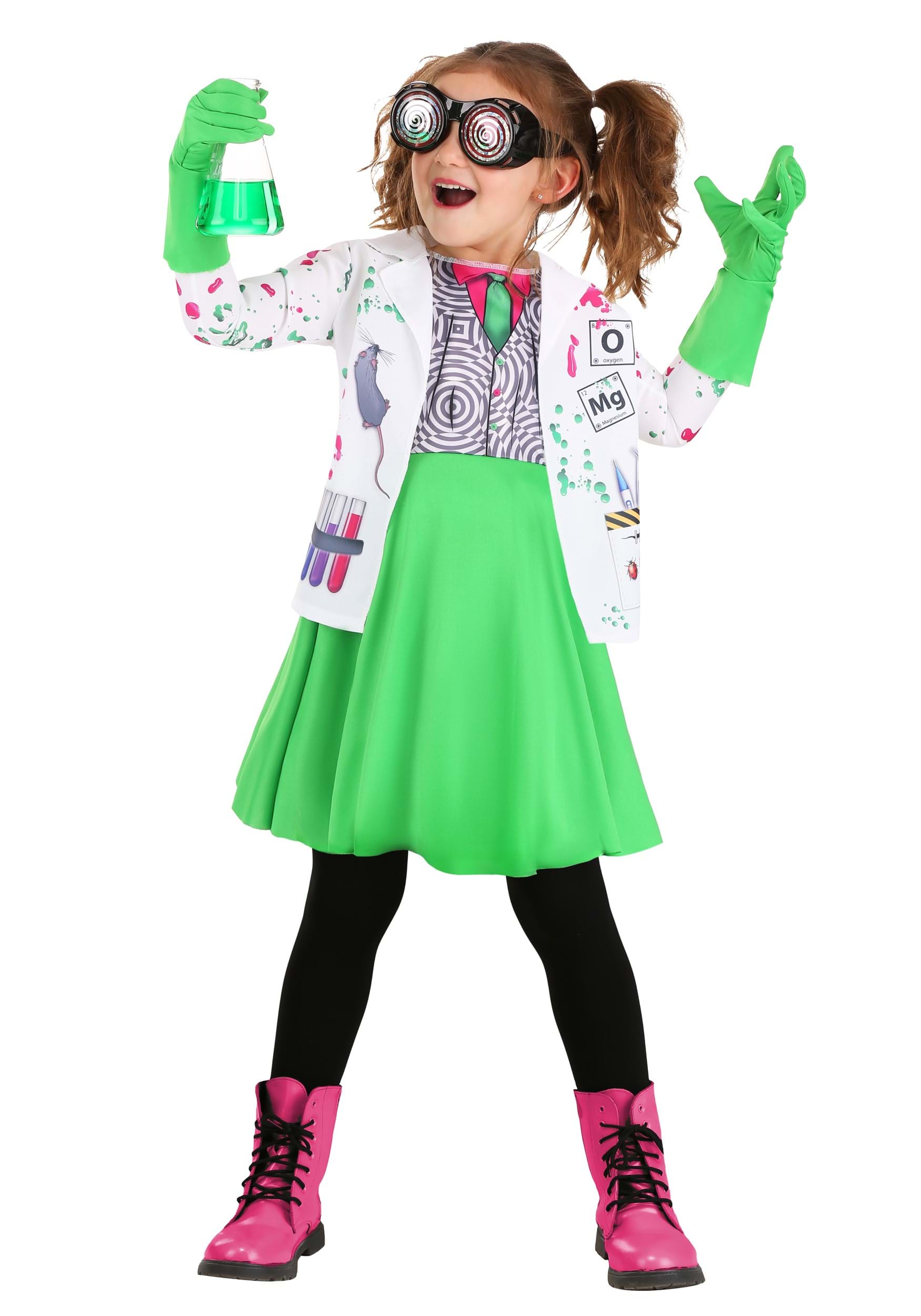 Mad Scientist Toddler's Costume