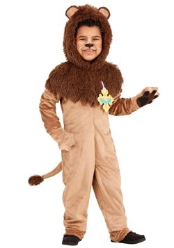 C703 The Wizard of Oz Cowardly Lion Fancy Dress Mens Adult Costume 