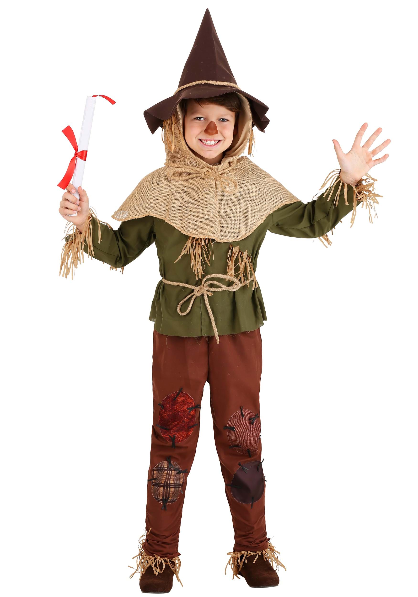 Disfraz de espantapájaros de Wizard of Oz para niños Multicolor
