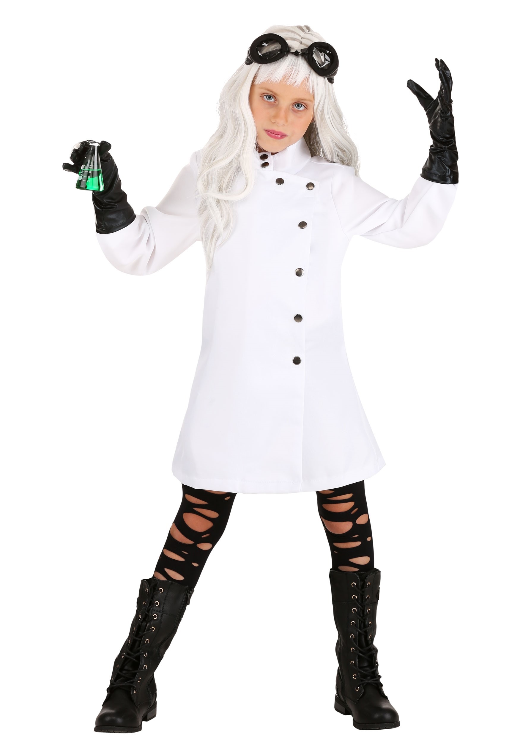 Kids Mad Scientist Dress Costume 