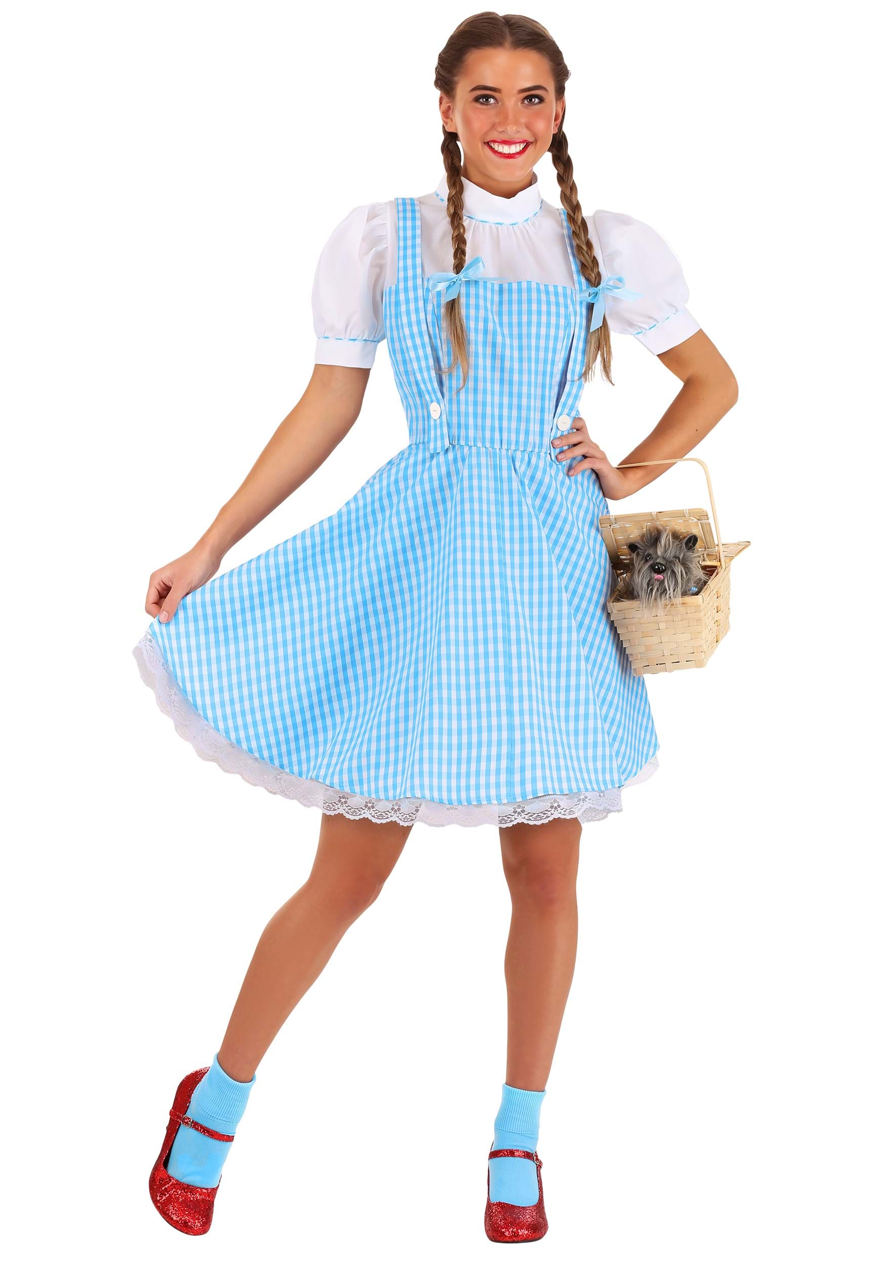Disfraz de Wizard of Oz Dorothy para adultos Multicolor
