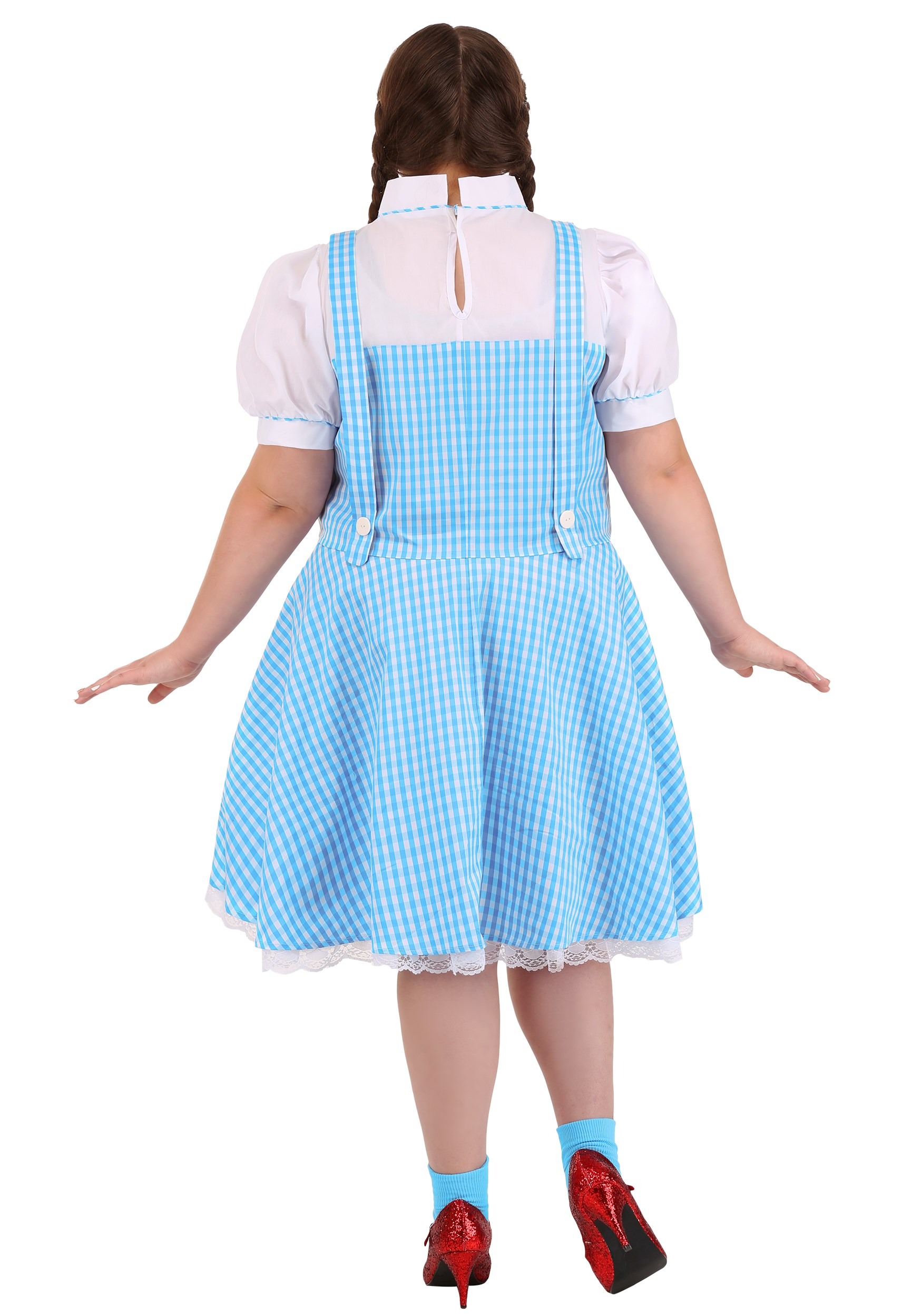Women S Plus Size Wizard Of Oz Dorothy Costume