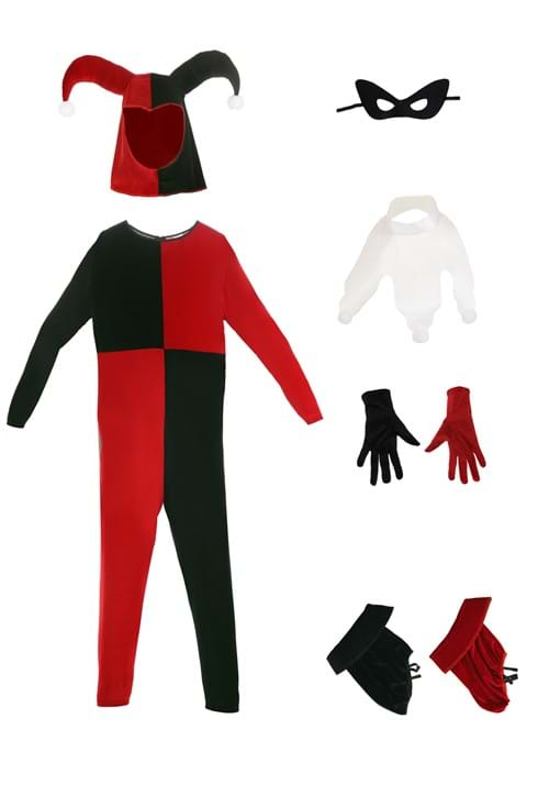 Deluxe Plus Size Harley Quinn Costume