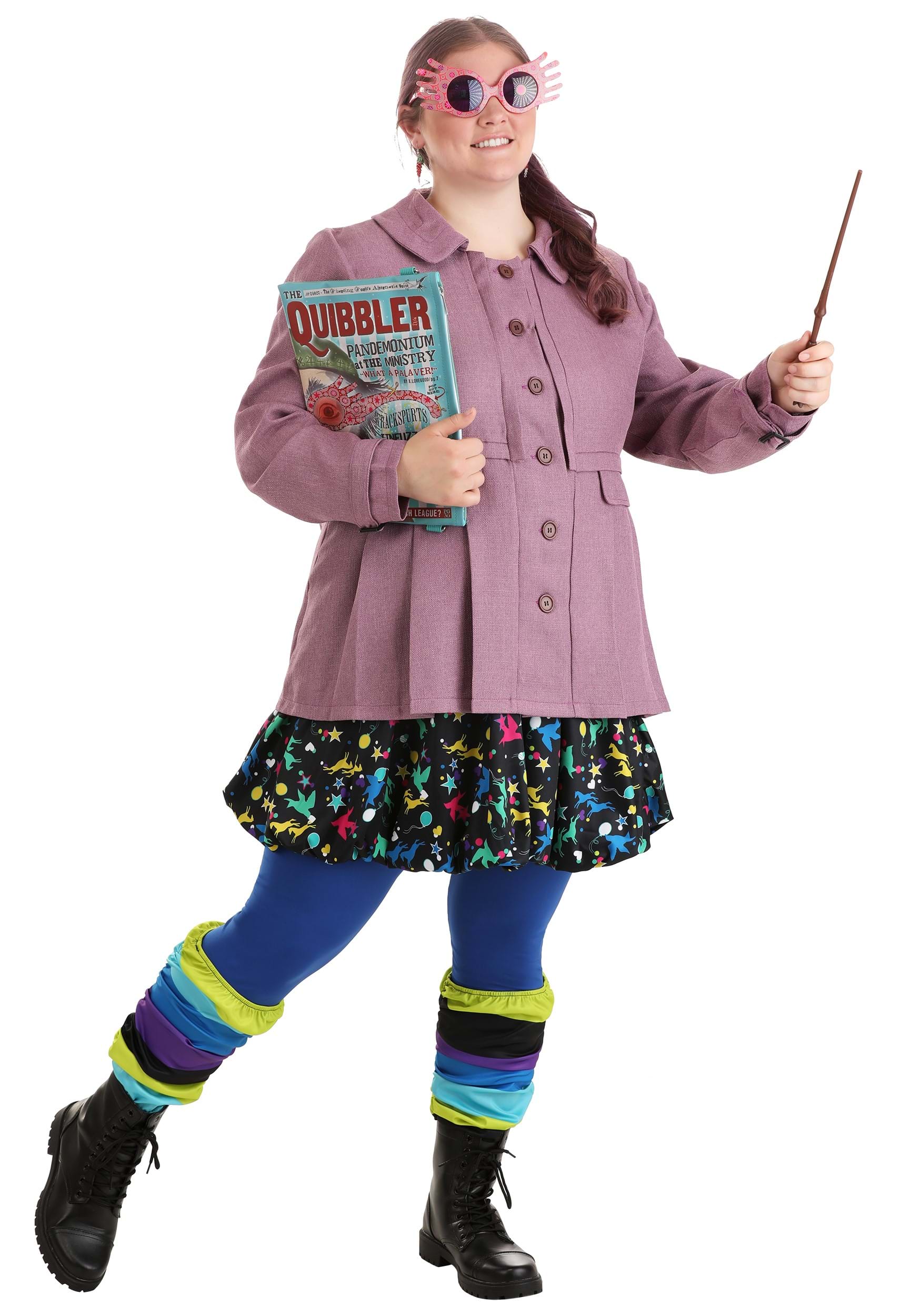 Deluxe Harry Potter Luna Lovegood Disfraz de talla grande Multicolor