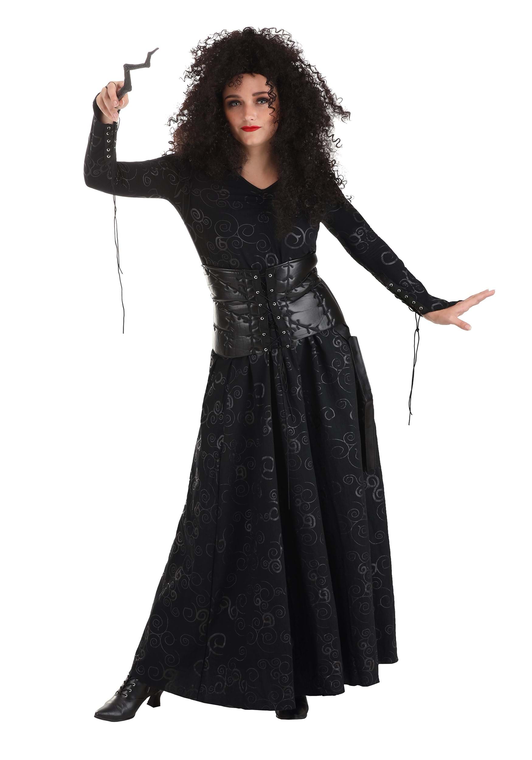 Disfraz de Bellatrix de lujo de Harry Potter Women Multicolor