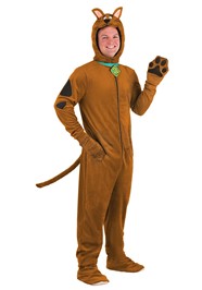 Deluxe Scooby Doo Costume For Adults Scooby Doo Costumes Deluxe Scooby Doo Costume For Adults Scooby Doo Costumes
