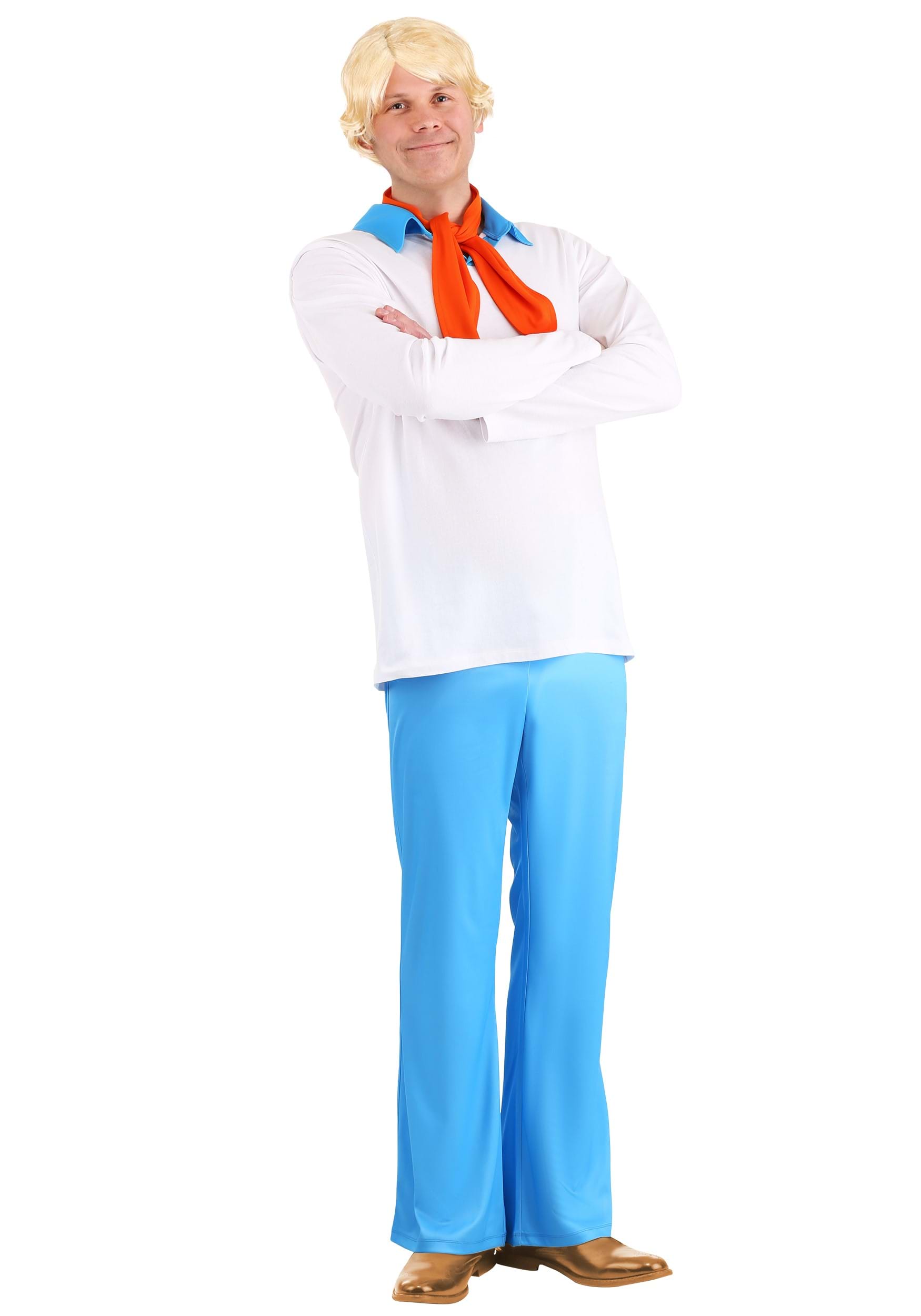 Adult Classic Scooby Doo Fred Costume | Scooby Doo Costumes