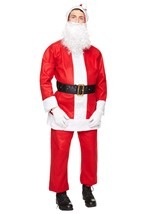 Men's Basic Santa Suit Costume