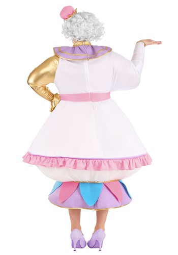 Beauty and the Beast Mrs. Potts Plus Size Costume for Women