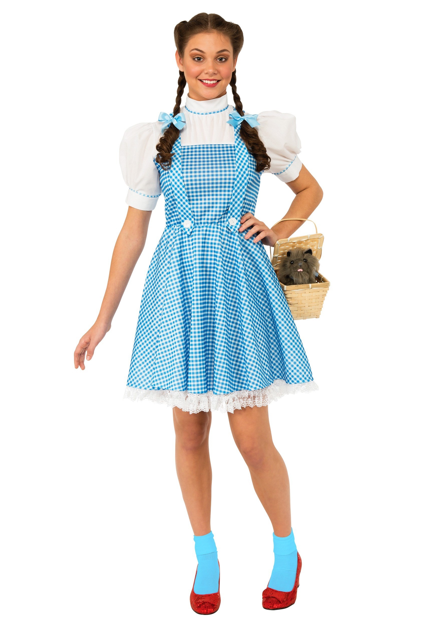 Disfraz de adolescente del mago de Oz Dorothy Multicolor