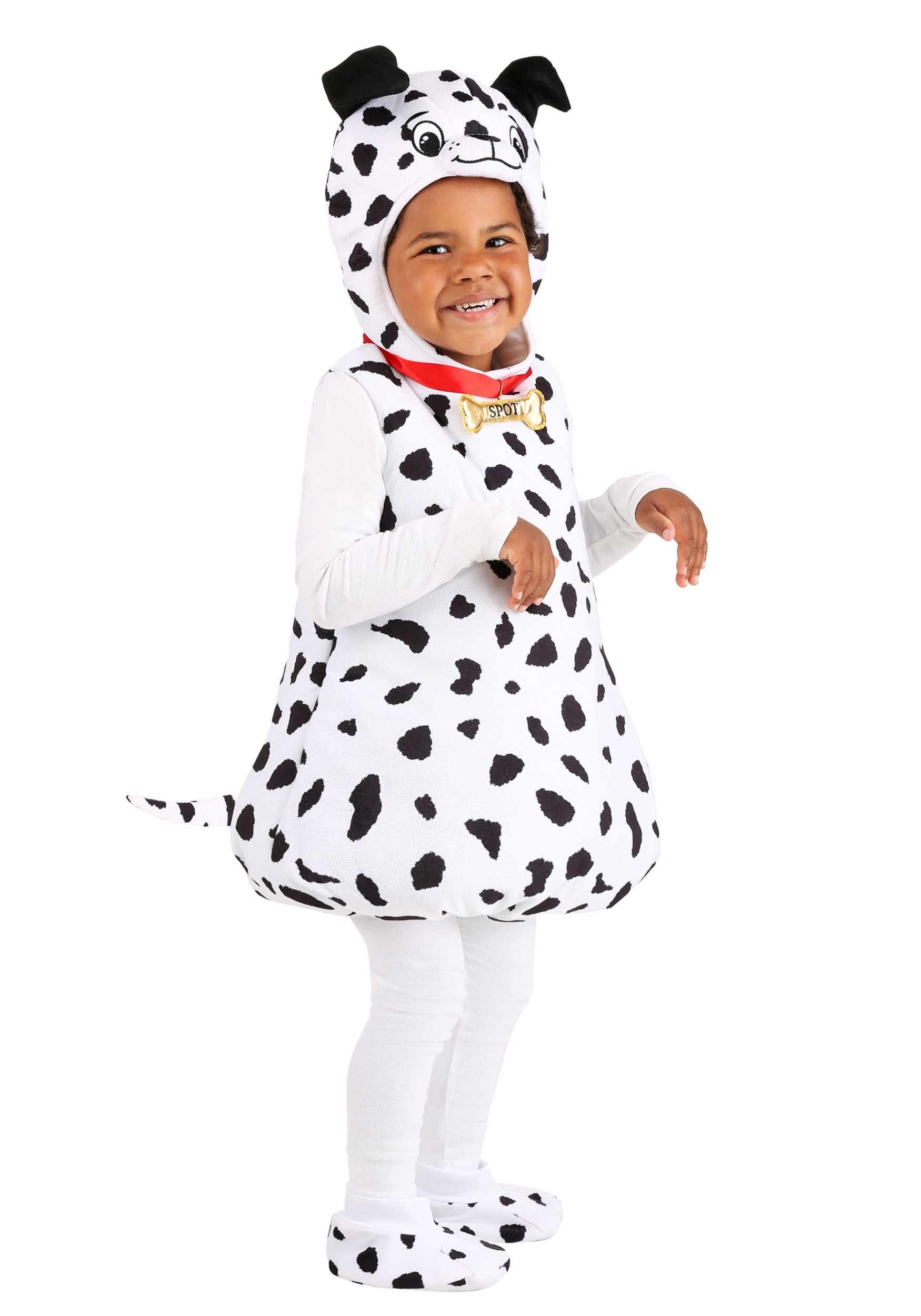 Toddler's Dotty Dalmatian Bubble Costume