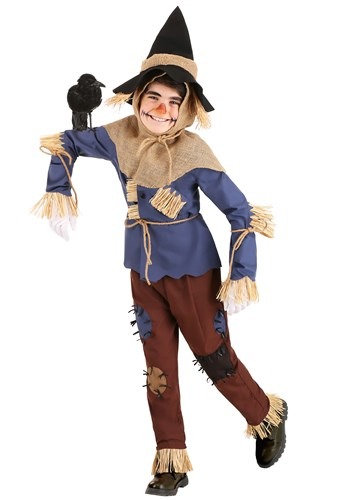 Patchwork Scarecrow Kid's Costume