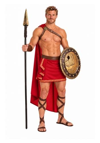 Rugged Spartan Costume Men Main 2