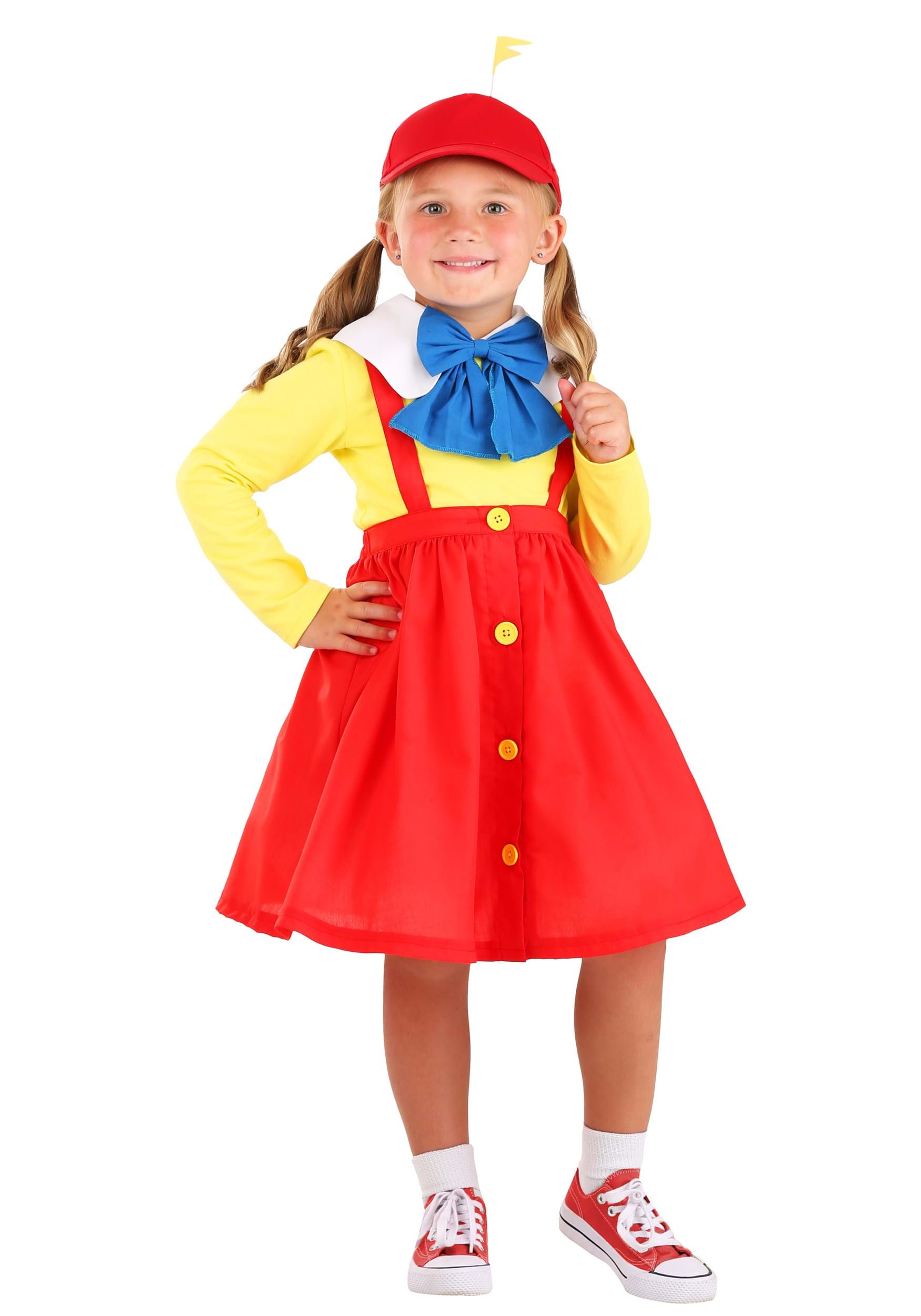 Tweedle Dee/Dum Dress Traje para niños pequeños Multicolor