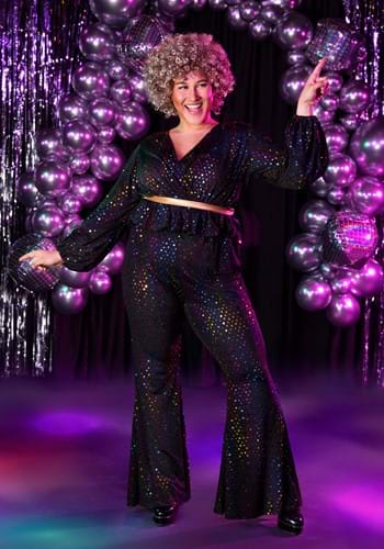 Plus size 2024 70s disco outfits