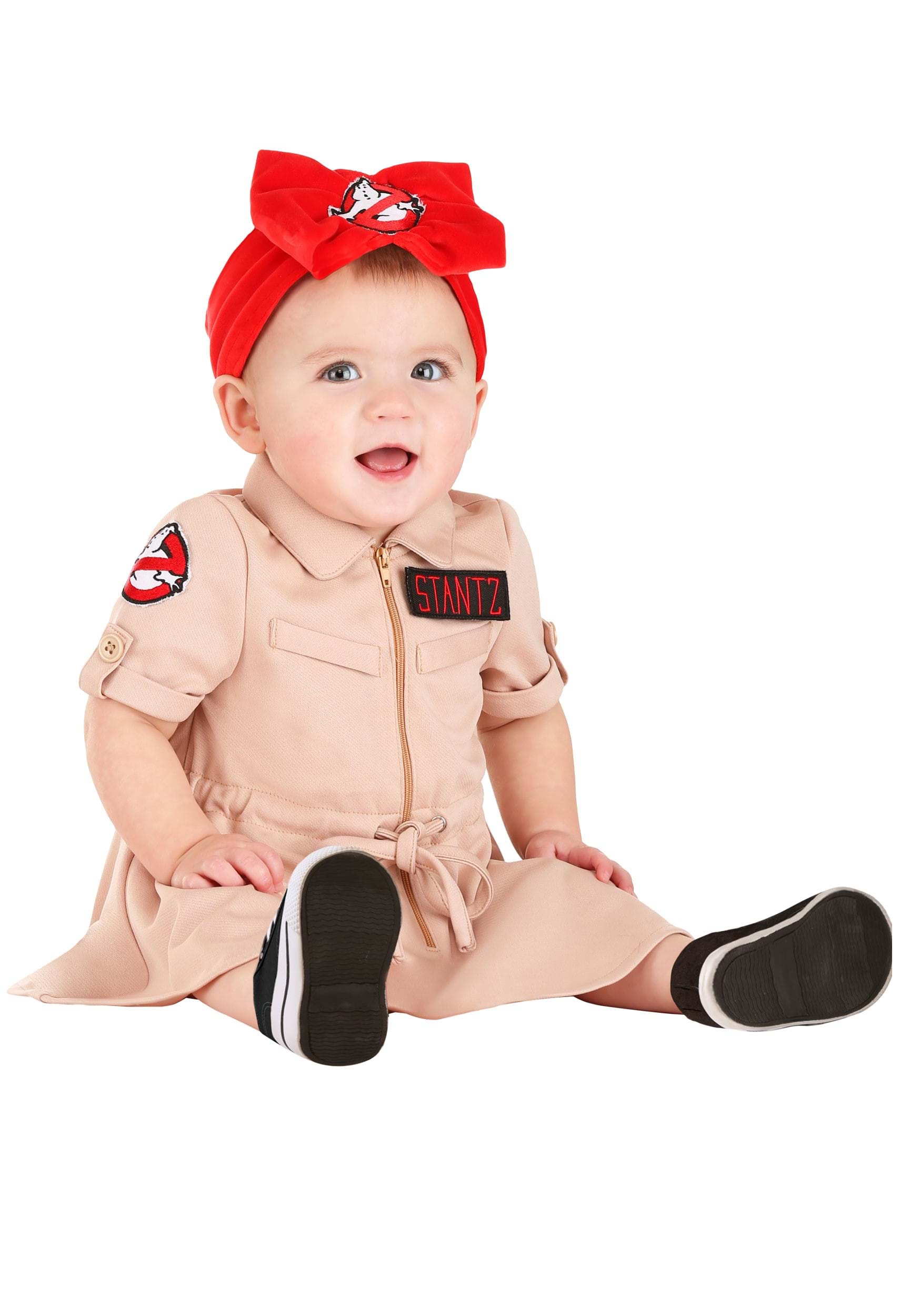 Photos - Fancy Dress Ghostbusters FUN Costumes Infant  Dress Costume Black/Red/Beige 