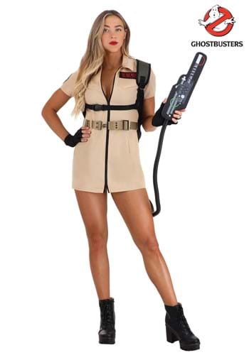 Womens Ghostbusters Shirt Dress Costume-updated2