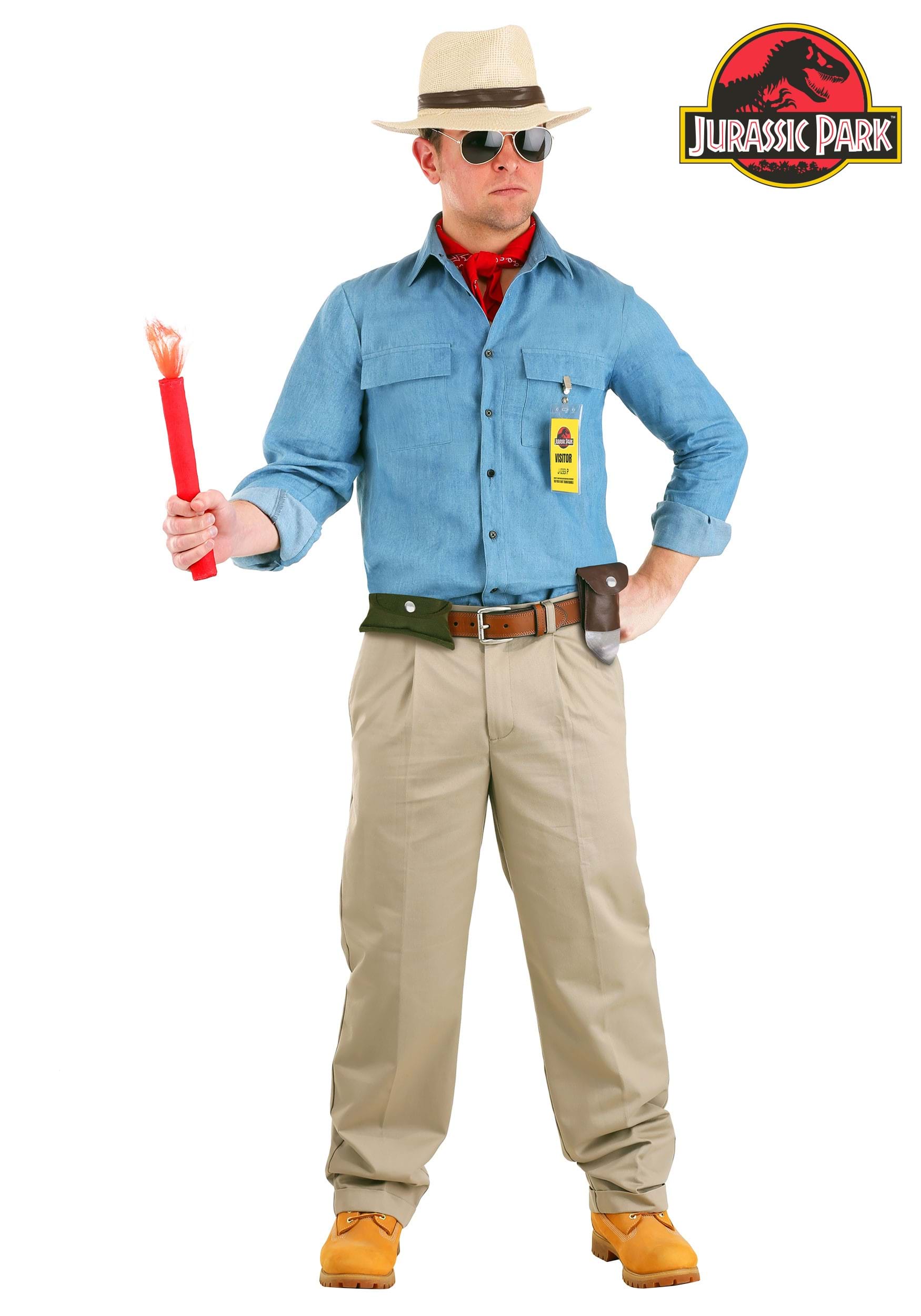 Jurassic Park Dr Grant Mens Costume 