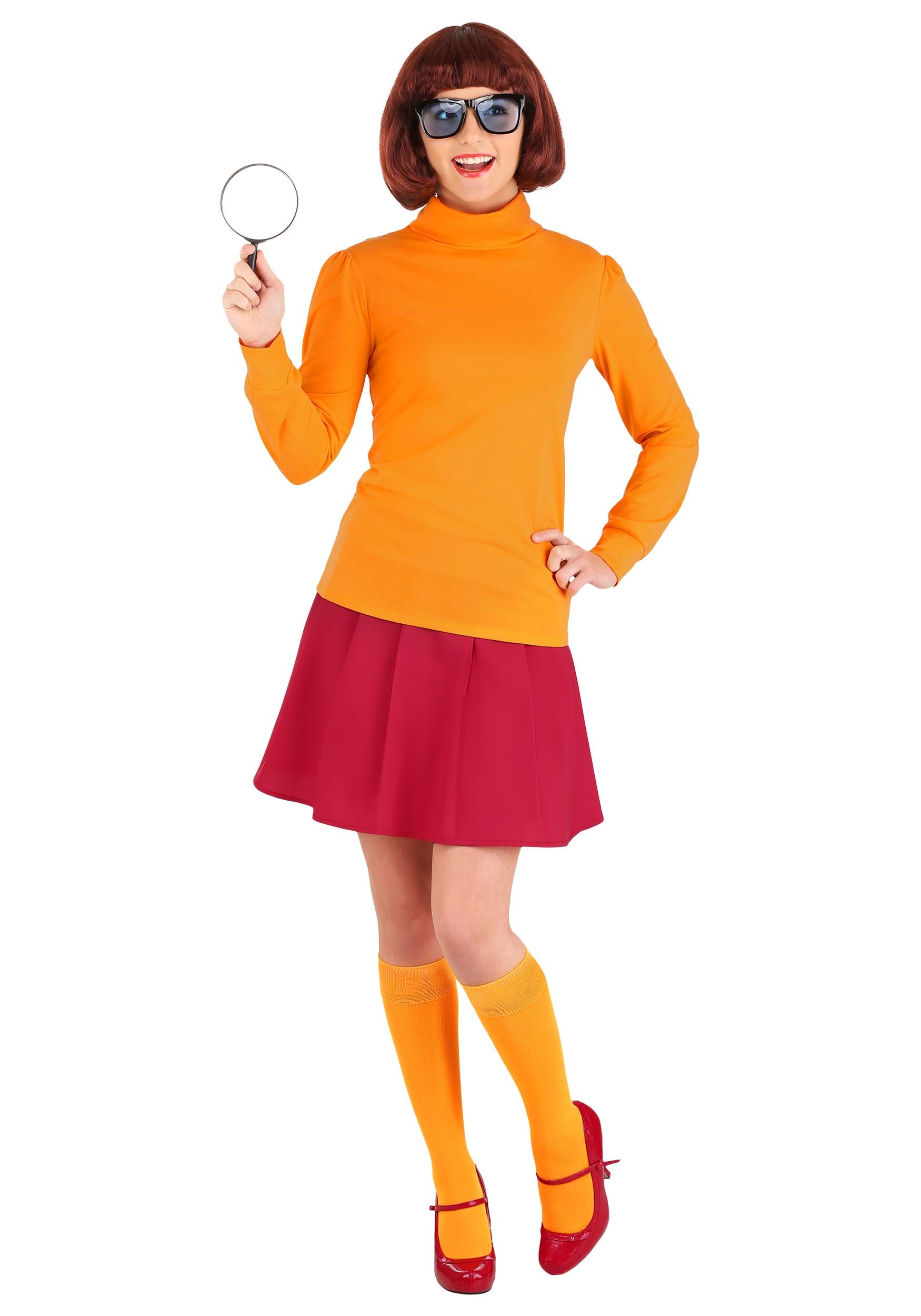 Classic Plus Size Scooby Doo Velma Costume