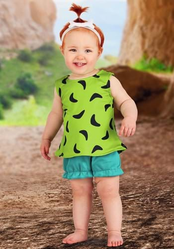 Infant Classic Flintstones Pebbles Costume1