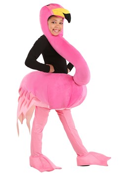 Inflatable Costume Flamingo Cosplay Animal Mascot Halloween Costume For Adult 