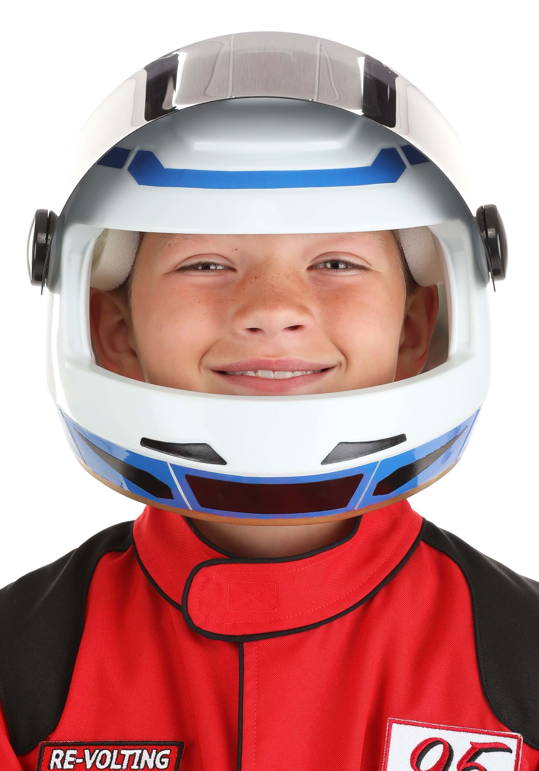 Race Car Driver Costume Helmet For Boys And Girls