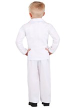 Toddler White Suit Costume Alt 4