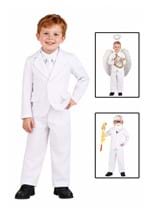 Toddler White Suit Costume New Main 1