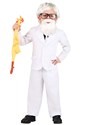 Toddler's White Suit Costume alt 3
