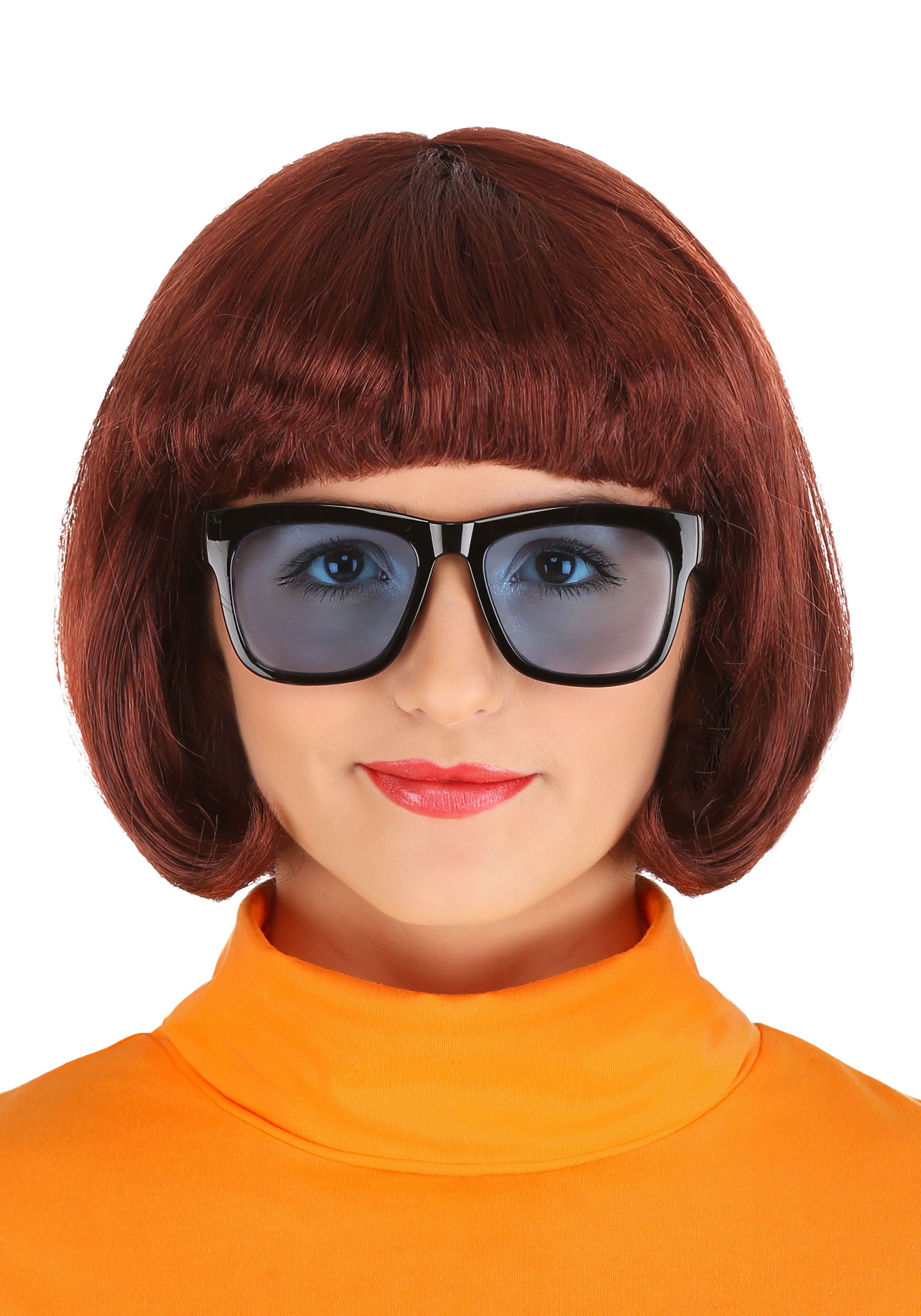 Scooby Doo Velma Wig para mujeres Multicolor