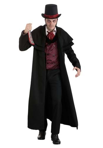 Victorian Men’s Costumes: Mad Hatter, Rhet Butler, Willy Wonka Victorian Mens Jack the Ripper Costume  AT vintagedancer.com