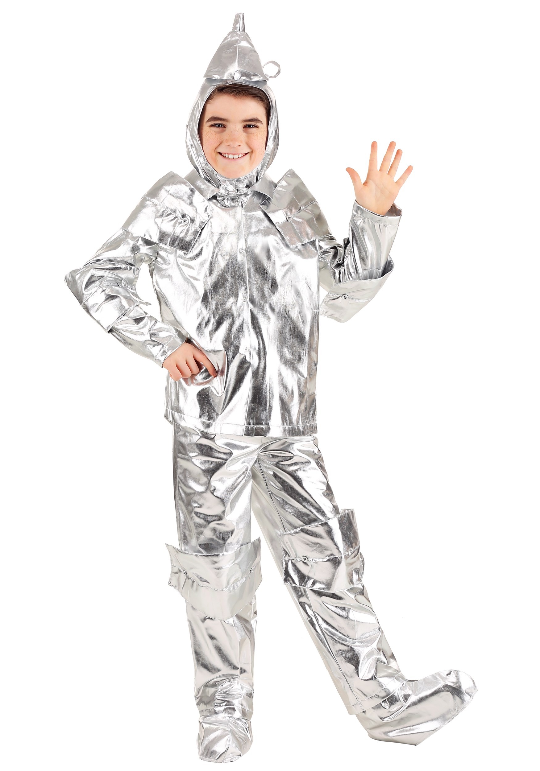 Photos - Fancy Dress TIN Audio FUN Costumes Tin Woodsman Kid's Costume Gray 