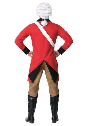 British Red Coat Plus Size Costume for Adults