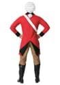 Adult British Red Coat Plus Size Costume Alt 1