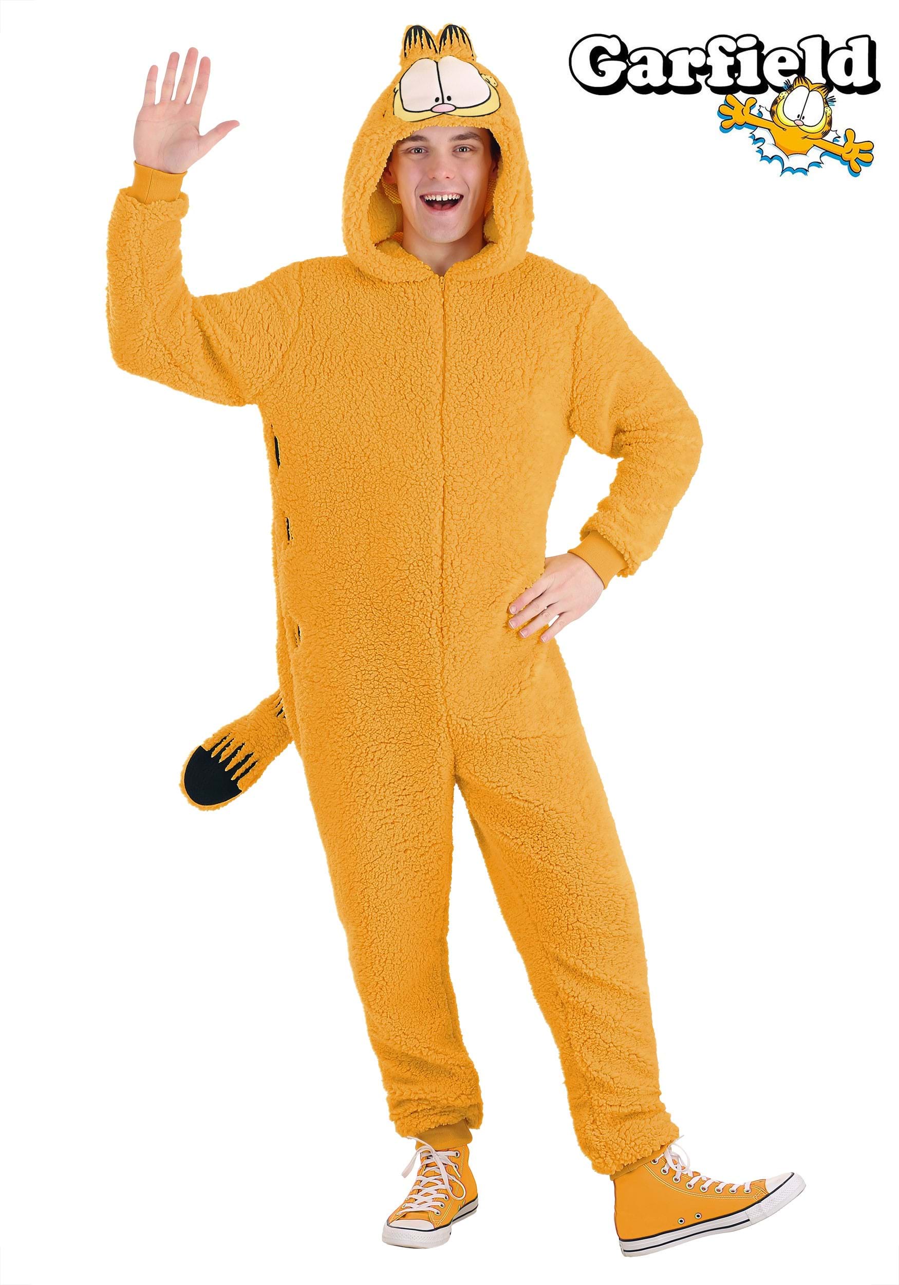 Garfield Onesie Adult Costume