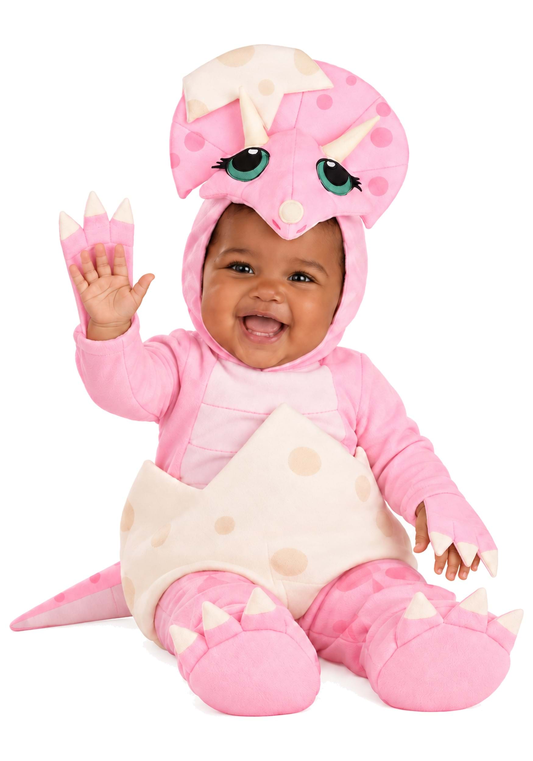 Infant's Pink Hatchling Dinosaur Costume | Baby Dinosaur Costumes
