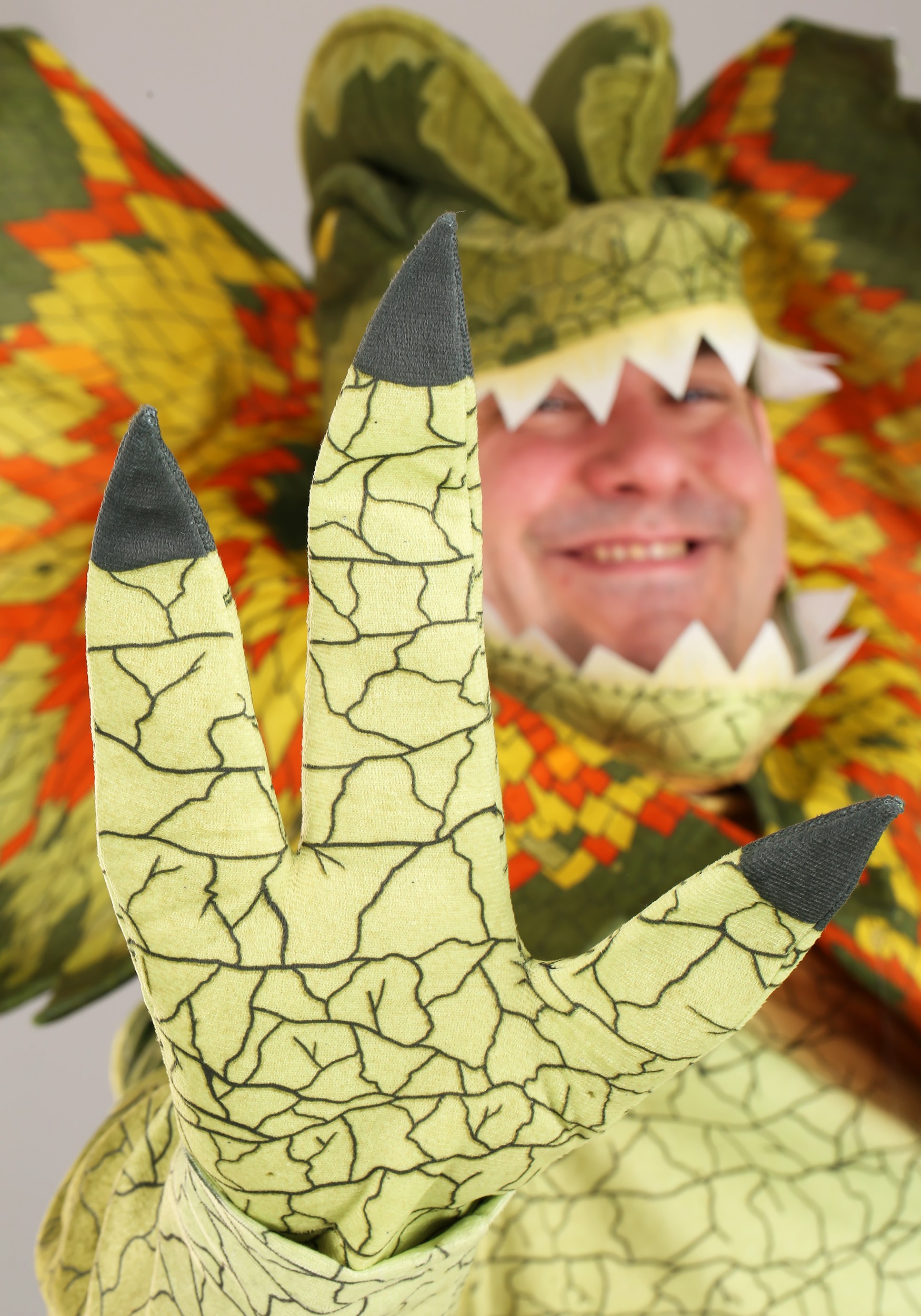 Adult Plus Size Dilophosaurus Costume