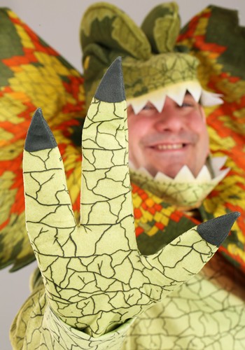 Adult Plus Size Dilophosaurus Costume