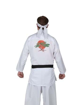 Plus Size Karate Kid Daniel San Men's Costume | Movie Costumes