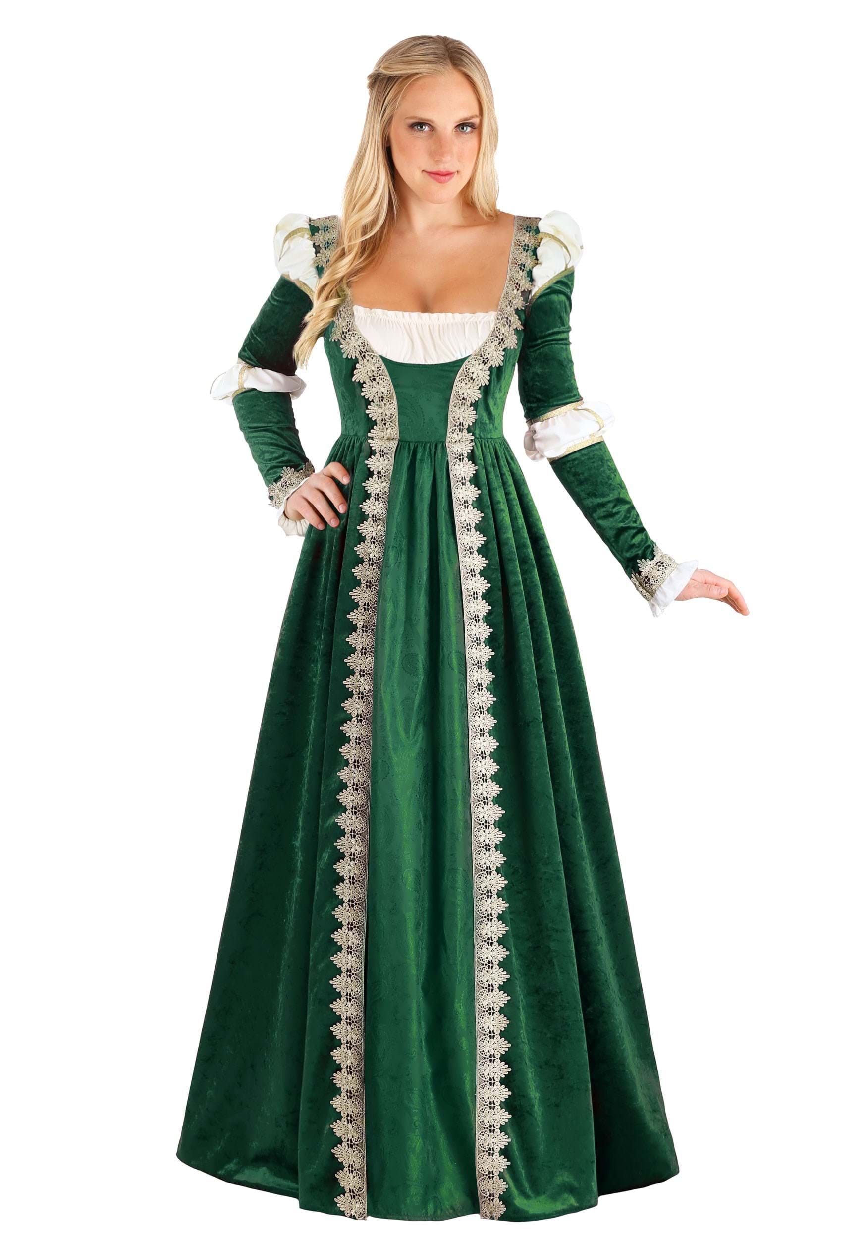 Women's Emerald Maiden Halloween Costume