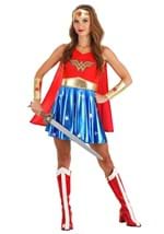 Women's Caped Wonder Woman Costume main1