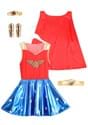 Women's Caped Wonder Woman Costume Alt 5